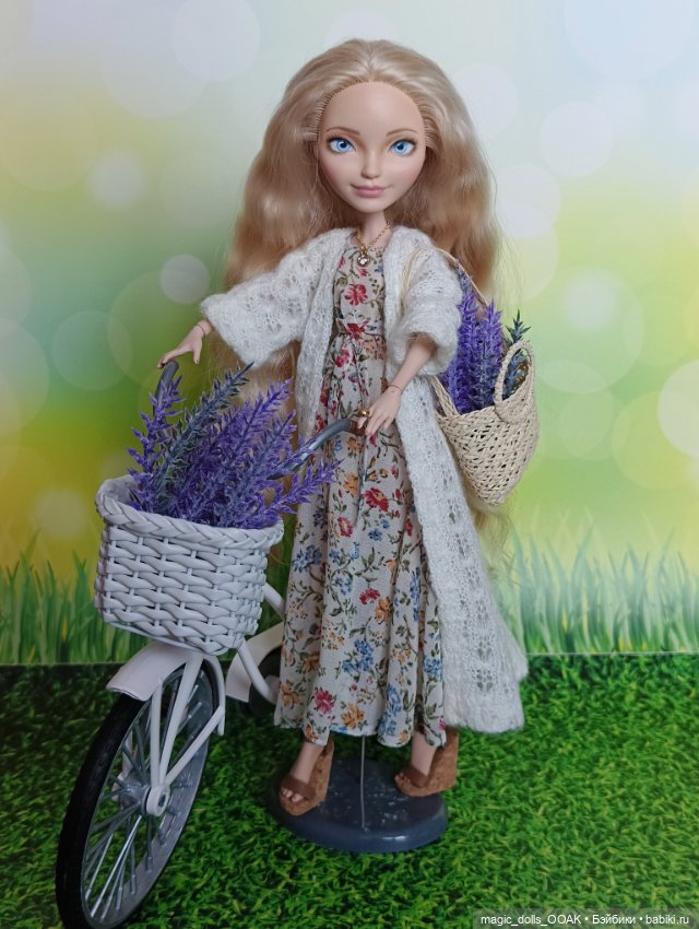 Рени Полин Флёр Клоди — ООАК Monster High и Ever After High: репейнт (фото 2)