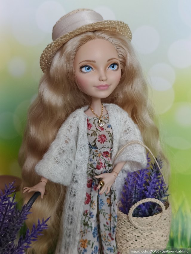 Рени Полин Флёр Клоди — ООАК Monster High и Ever After High: репейнт