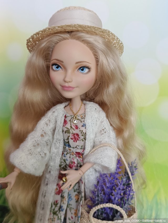 Рени Полин Флёр Клоди — ООАК Monster High и Ever After High: репейнт