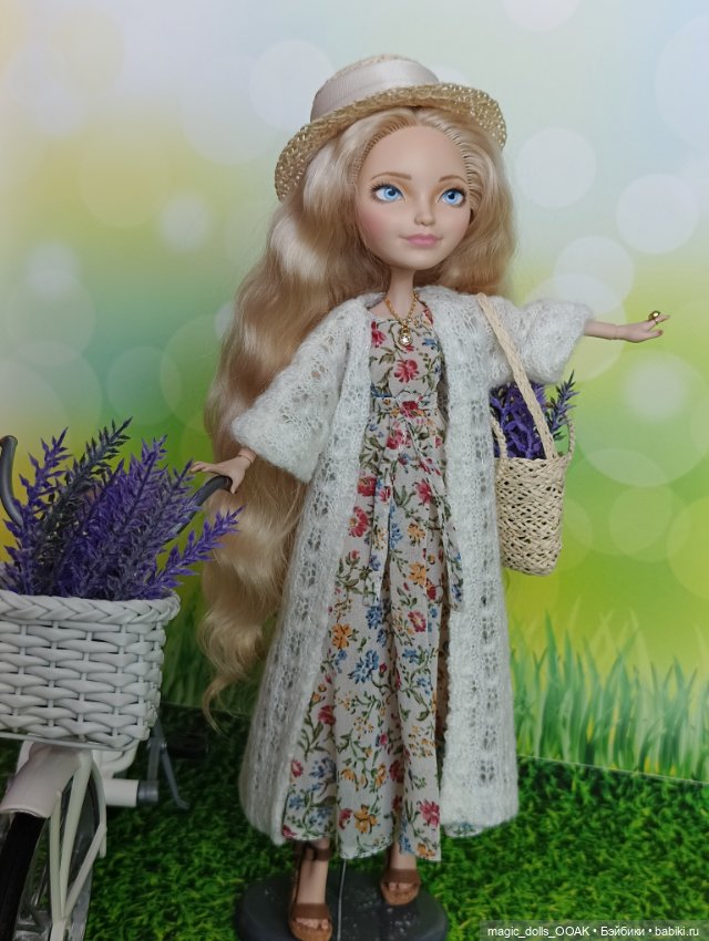 Рени Полин Флёр Клоди — ООАК Monster High и Ever After High: репейнт