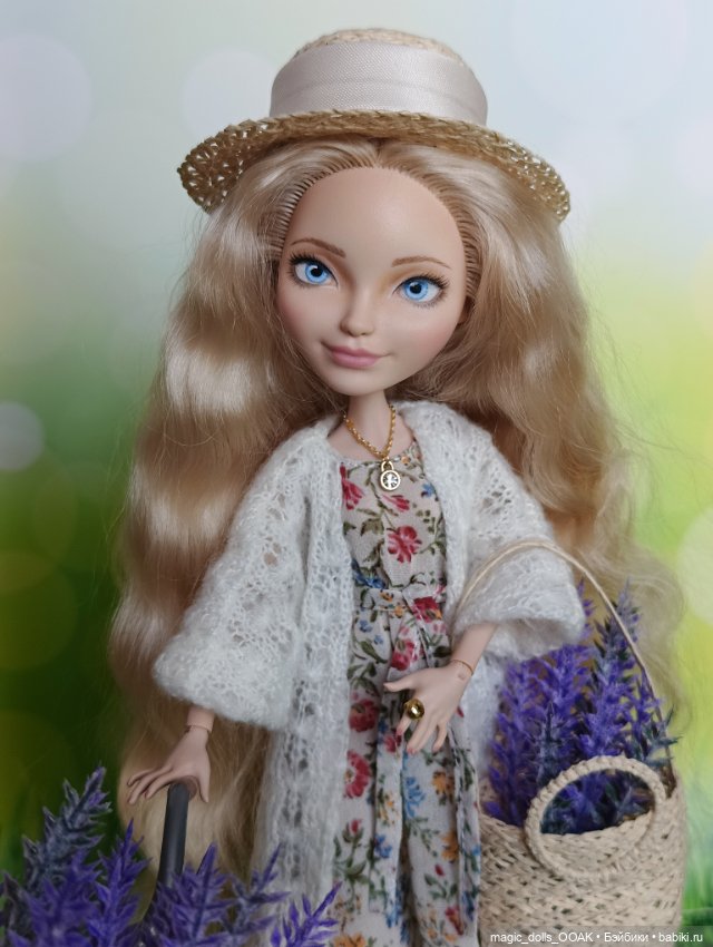 Рени Полин Флёр Клоди — ООАК Monster High и Ever After High: репейнт