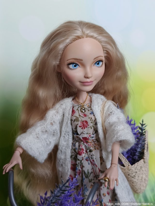 Рени Полин Флёр Клоди — ООАК Monster High и Ever After High: репейнт (фото 3)