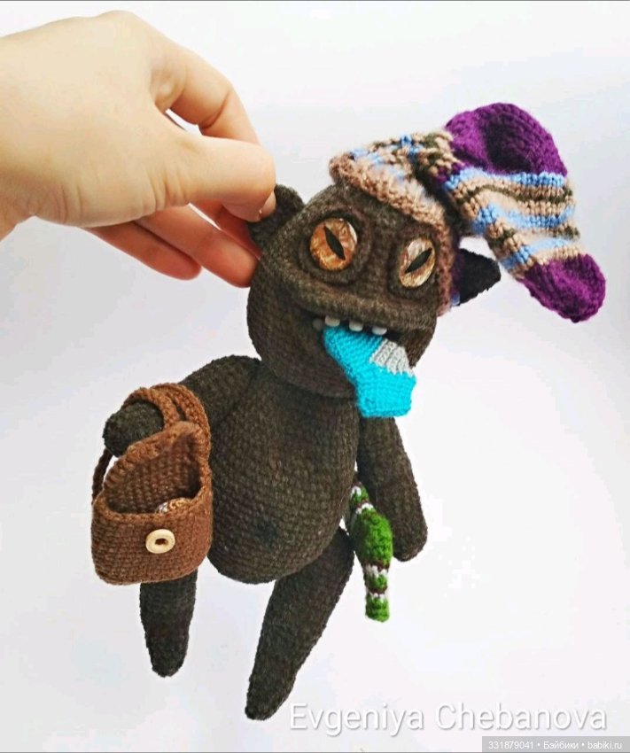 Вязаные Тедди - Похититель носков