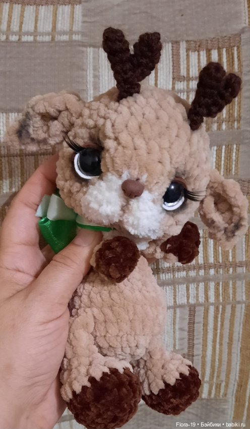 Плюшевый Олененок — Вязаные игрушки и амигуруми: крючком (фото 2)