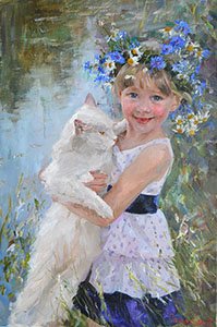 Елена Сальникова. Детские портреты