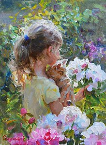 Елена Сальникова. Детские портреты (фото 2)