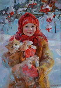 Елена Сальникова. Детские портреты