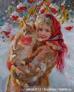 Елена Сальникова. Детские портреты (фото 10)