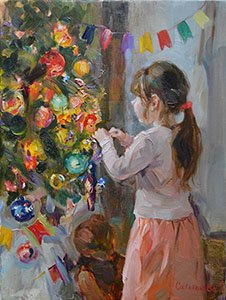 Елена Сальникова. Детские портреты