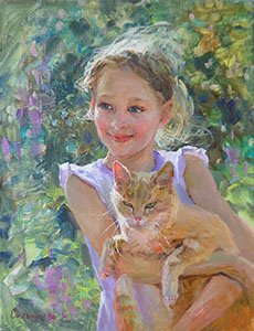 Елена Сальникова. Детские портреты