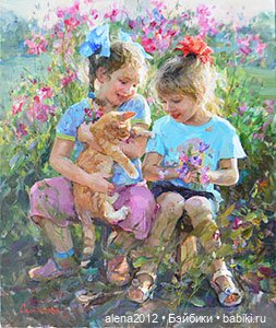 Елена Сальникова. Детские портреты