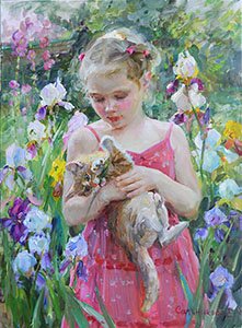 Елена Сальникова. Детские портреты (фото 5)