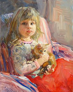 Елена Сальникова. Детские портреты