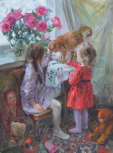 Елена Сальникова. Детские портреты