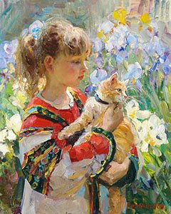 Елена Сальникова. Детские портреты