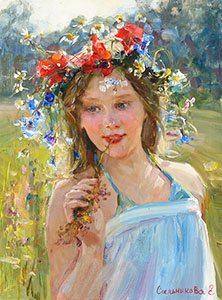 Елена Сальникова. Детские портреты