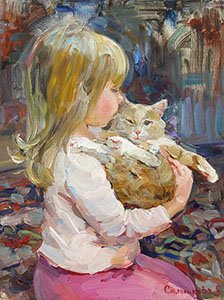 Елена Сальникова. Детские портреты