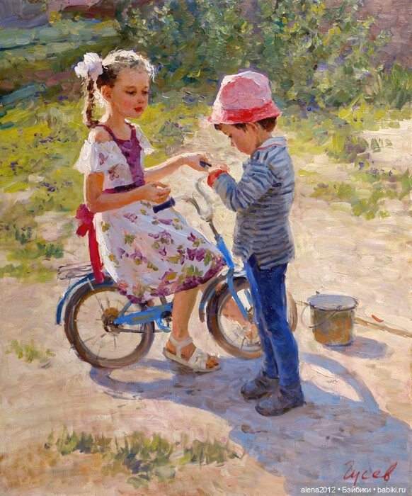 Жизнерадостная и поэтичная живопись Владимира Гусева