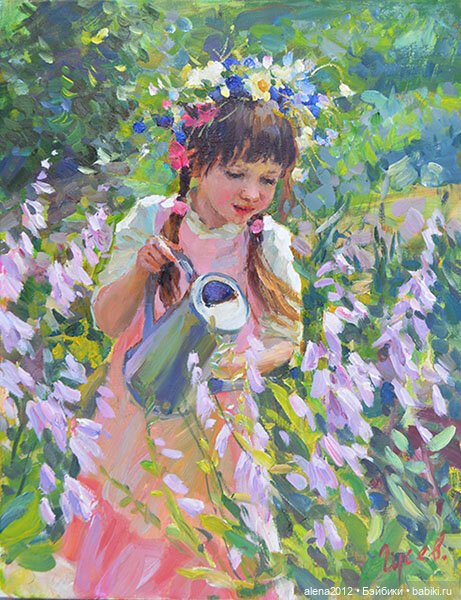 Жизнерадостная и поэтичная живопись Владимира Гусева