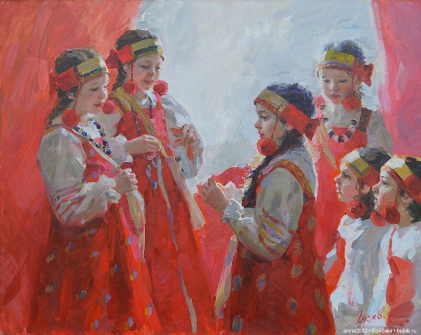 Жизнерадостная и поэтичная живопись Владимира Гусева