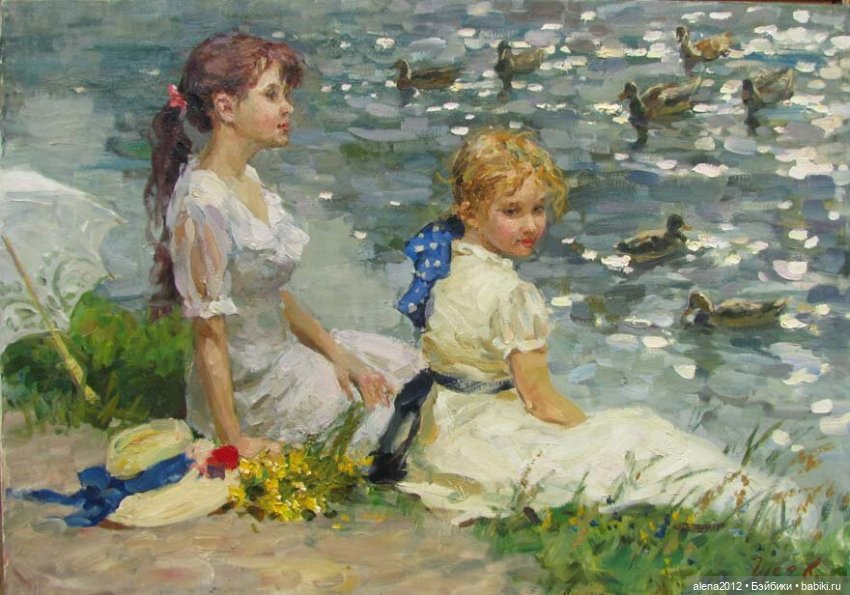 Жизнерадостная и поэтичная живопись Владимира Гусева (фото 9)