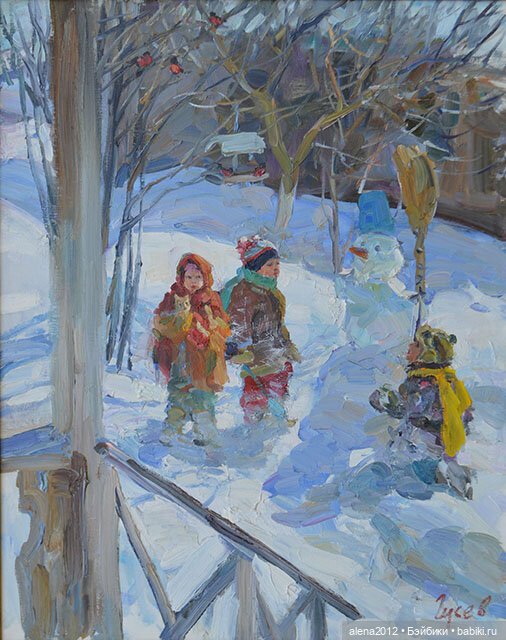 Жизнерадостная и поэтичная живопись Владимира Гусева