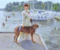 Жизнерадостная и поэтичная живопись Владимира Гусева