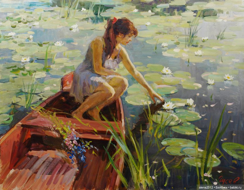 Жизнерадостная и поэтичная живопись Владимира Гусева