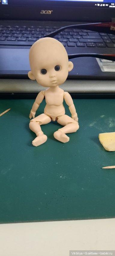 Чебурашка. Гибрид куколки на теле DOD