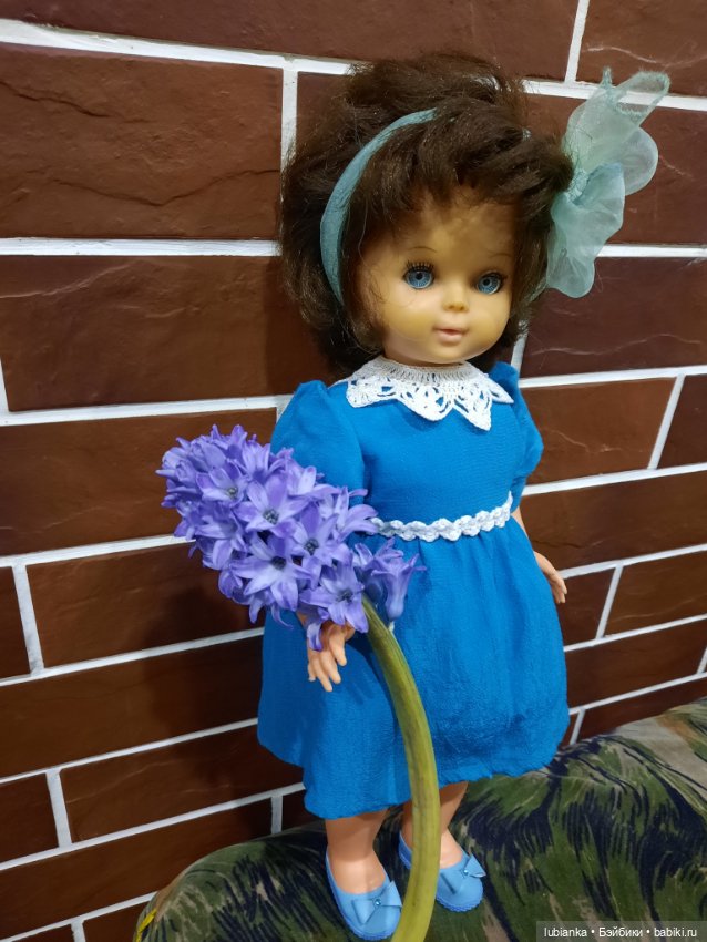 Бирюзово-синяя девочка моя💙🦋👗💎 (фото 3)