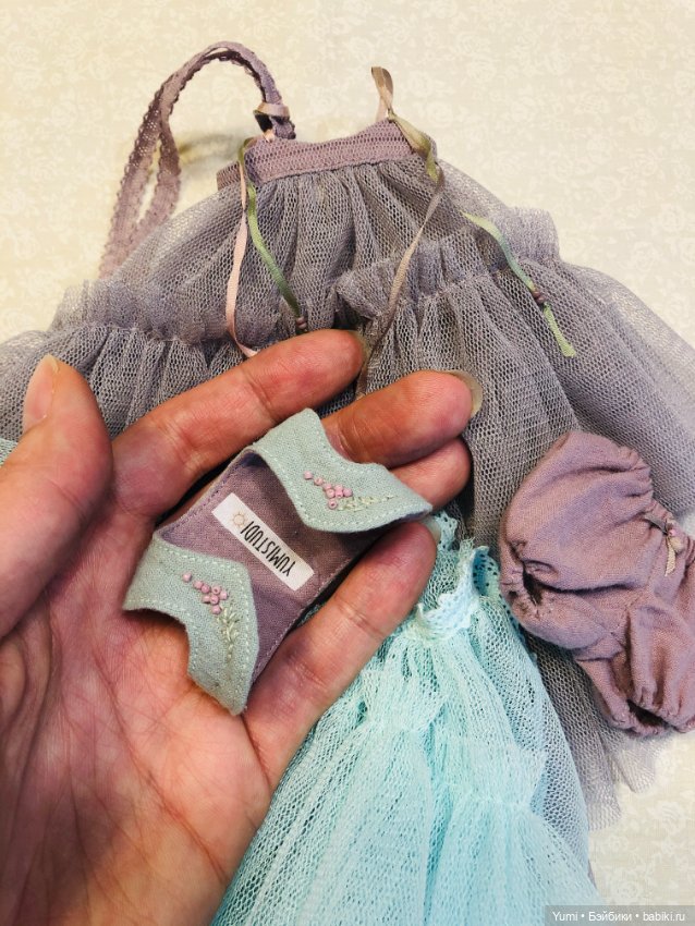 Фатиновые сарафаны для GlaceDolls