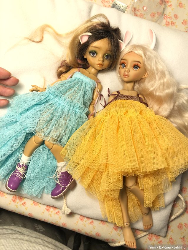 Фатиновые сарафаны для GlaceDolls (фото 2)