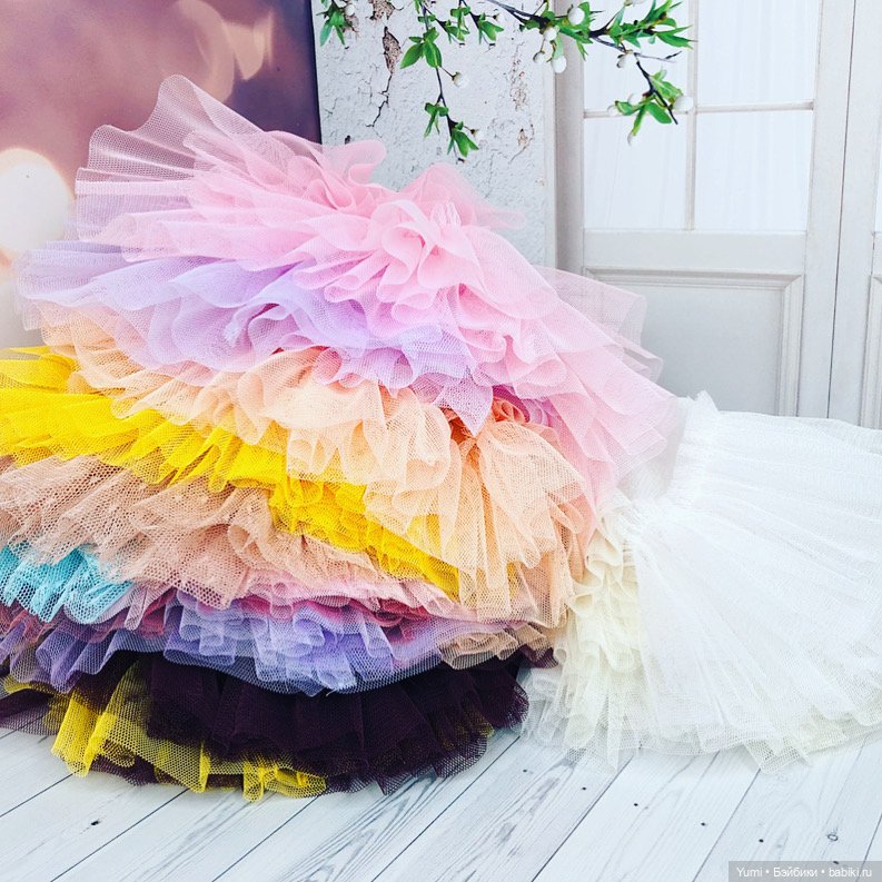 Фатиновые сарафаны для GlaceDolls (фото 7)