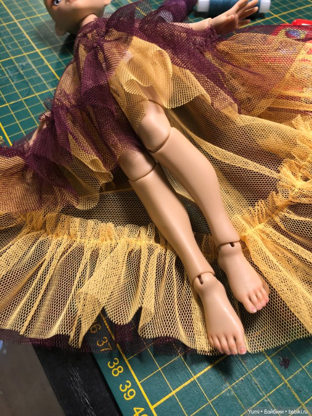 Фатиновые сарафаны для GlaceDolls (фото 6)