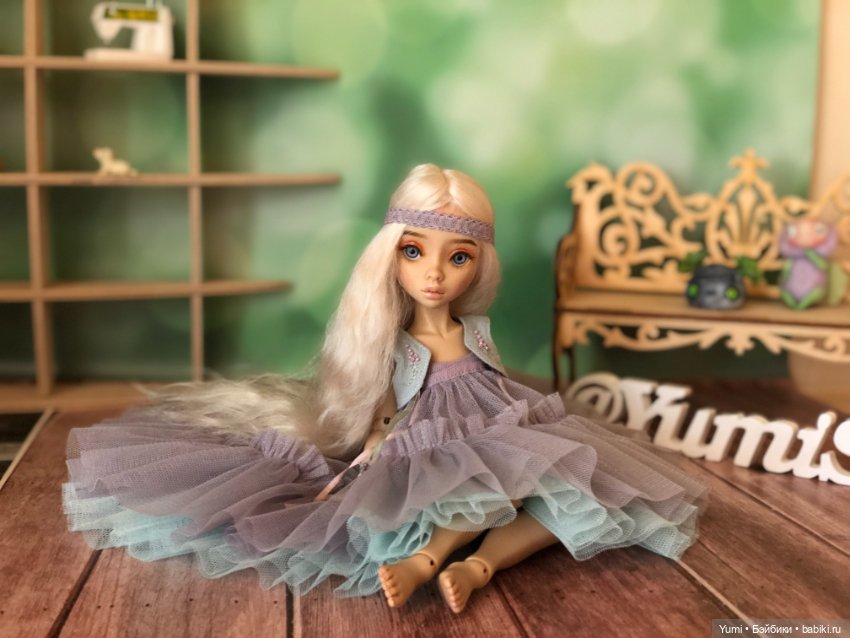 Фатиновые сарафаны для GlaceDolls