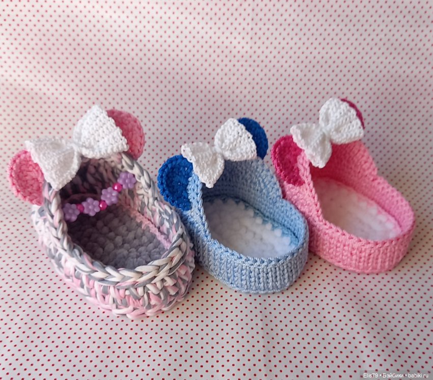 Люлька для пупса — Вязаные игрушки и амигуруми: крючком (фото 10)