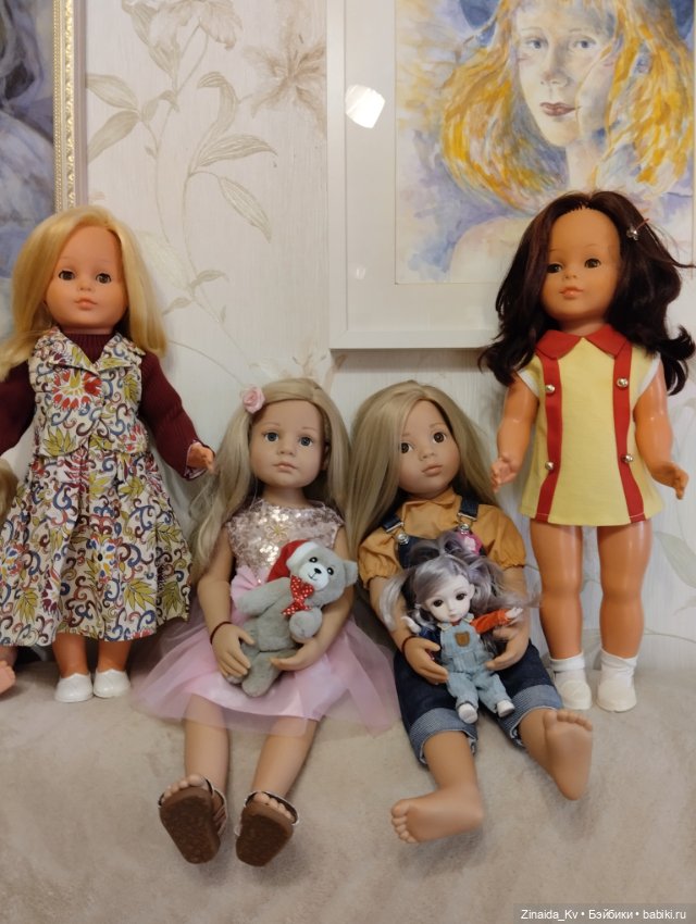 Сравнение кукол ГДР и ФРГ разных производителей