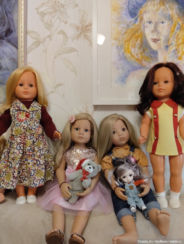 Сравнение кукол ГДР и ФРГ разных производителей