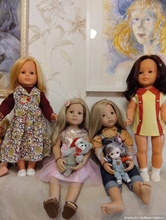 Сравнение кукол ГДР и ФРГ разных производителей