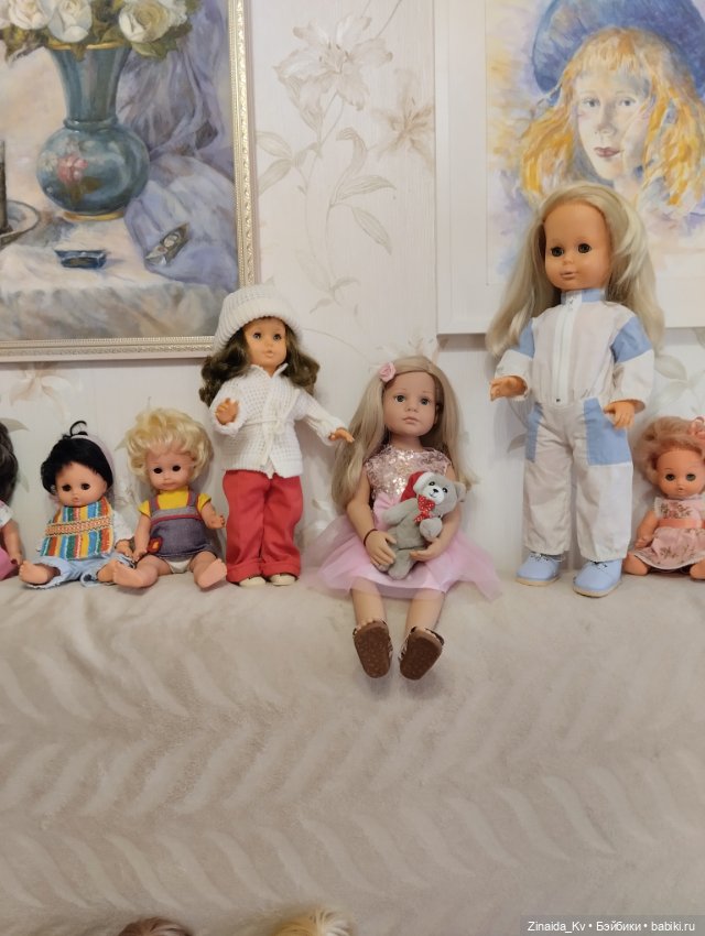 Сравнение кукол ГДР и ФРГ разных производителей