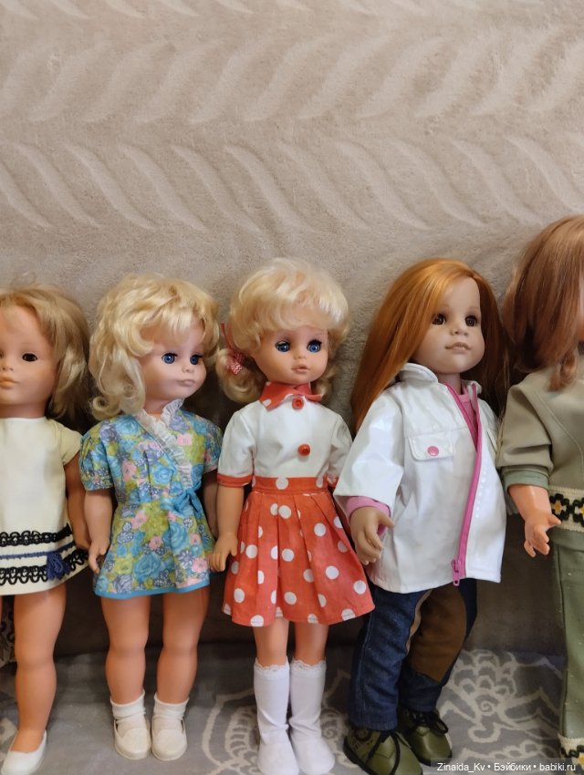 Сравнение кукол ГДР и ФРГ разных производителей (фото 8)