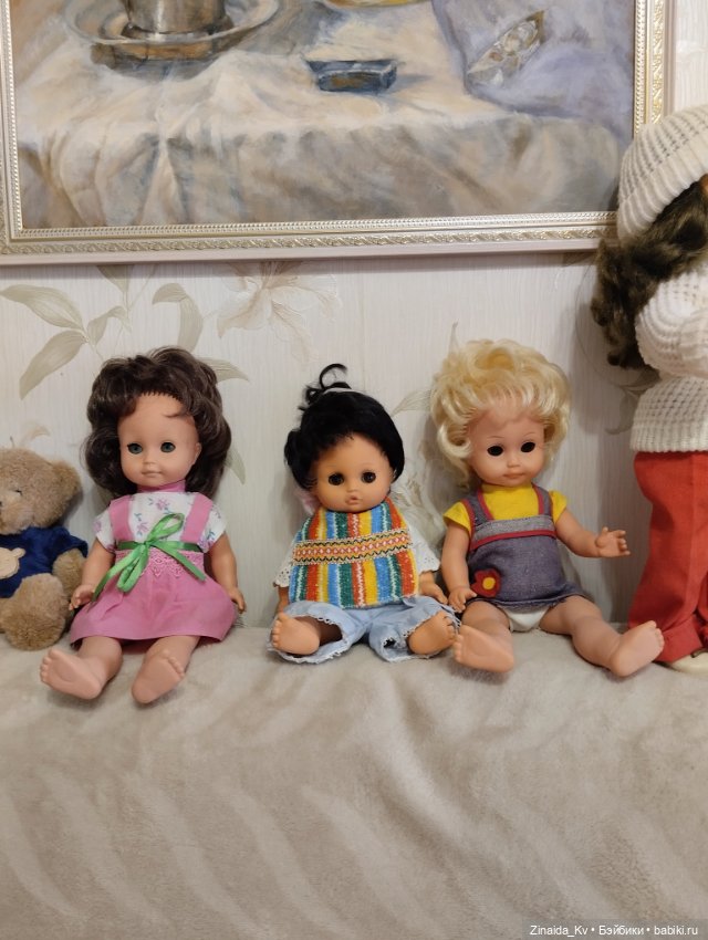Сравнение кукол ГДР и ФРГ разных производителей