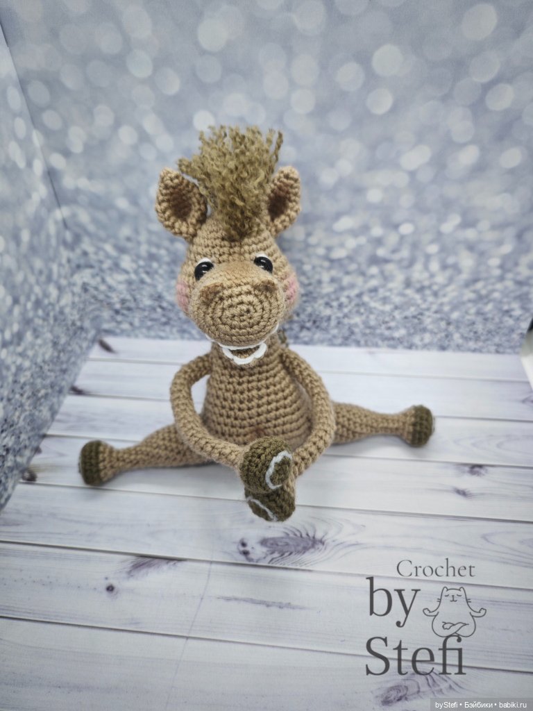 Конь Яшка — Вязаные игрушки и амигуруми: крючком