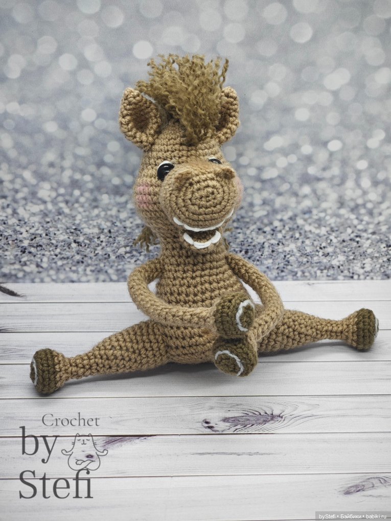 Конь Яшка — Вязаные игрушки и амигуруми: крючком