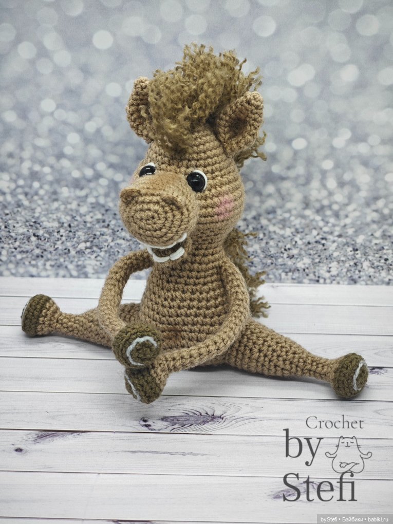 Конь Яшка — Вязаные игрушки и амигуруми: крючком
