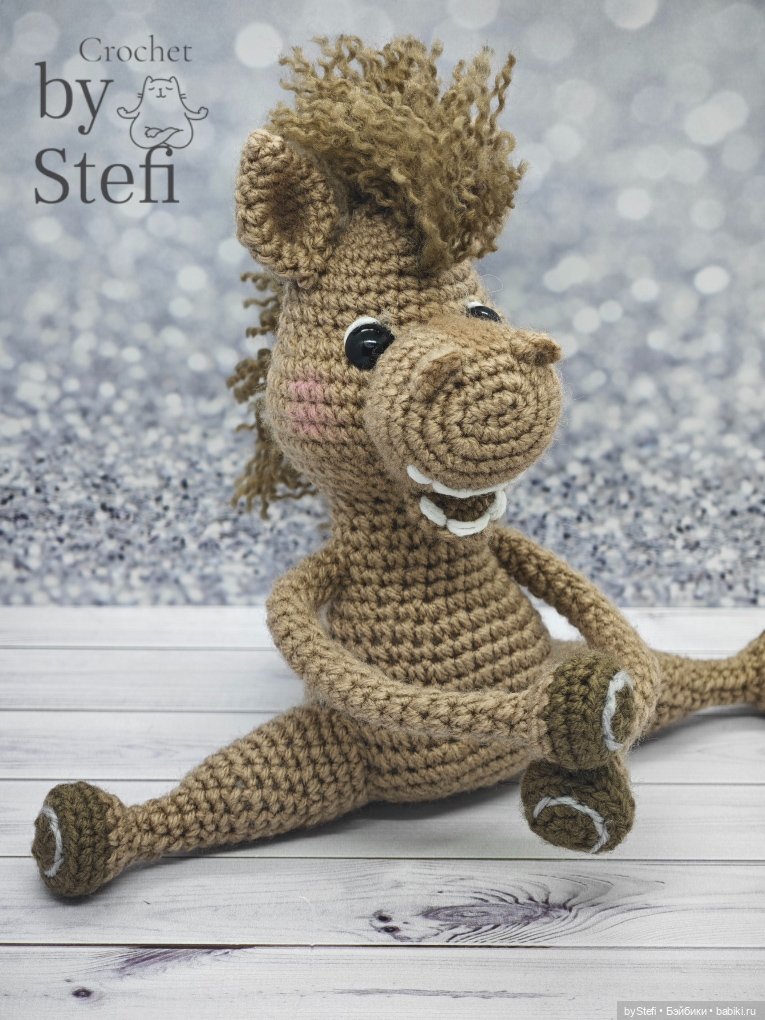 Конь Яшка — Вязаные игрушки и амигуруми: крючком