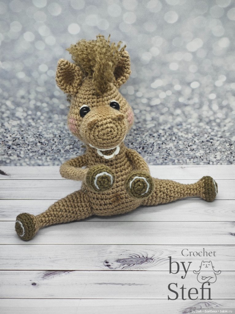 Конь Яшка — Вязаные игрушки и амигуруми: крючком (фото 8)