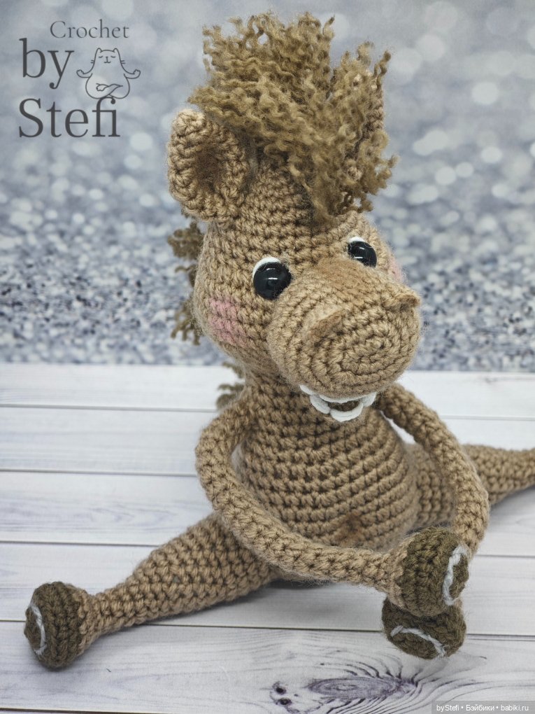 Конь Яшка — Вязаные игрушки и амигуруми: крючком