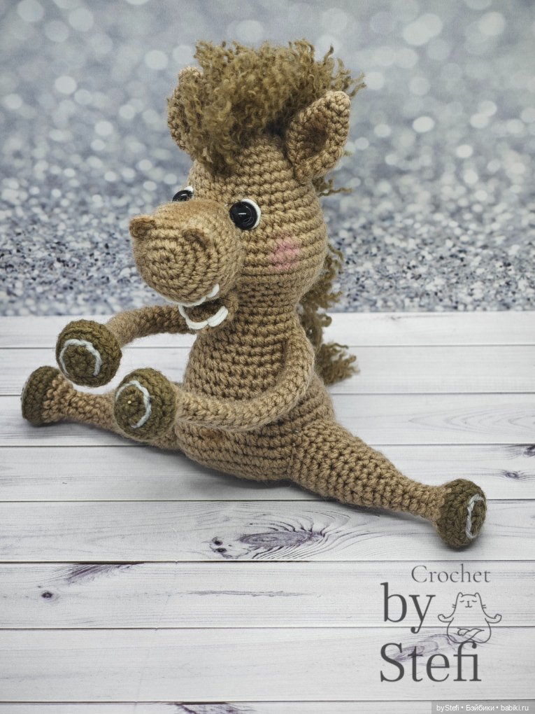 Конь Яшка — Вязаные игрушки и амигуруми: крючком (фото 4)