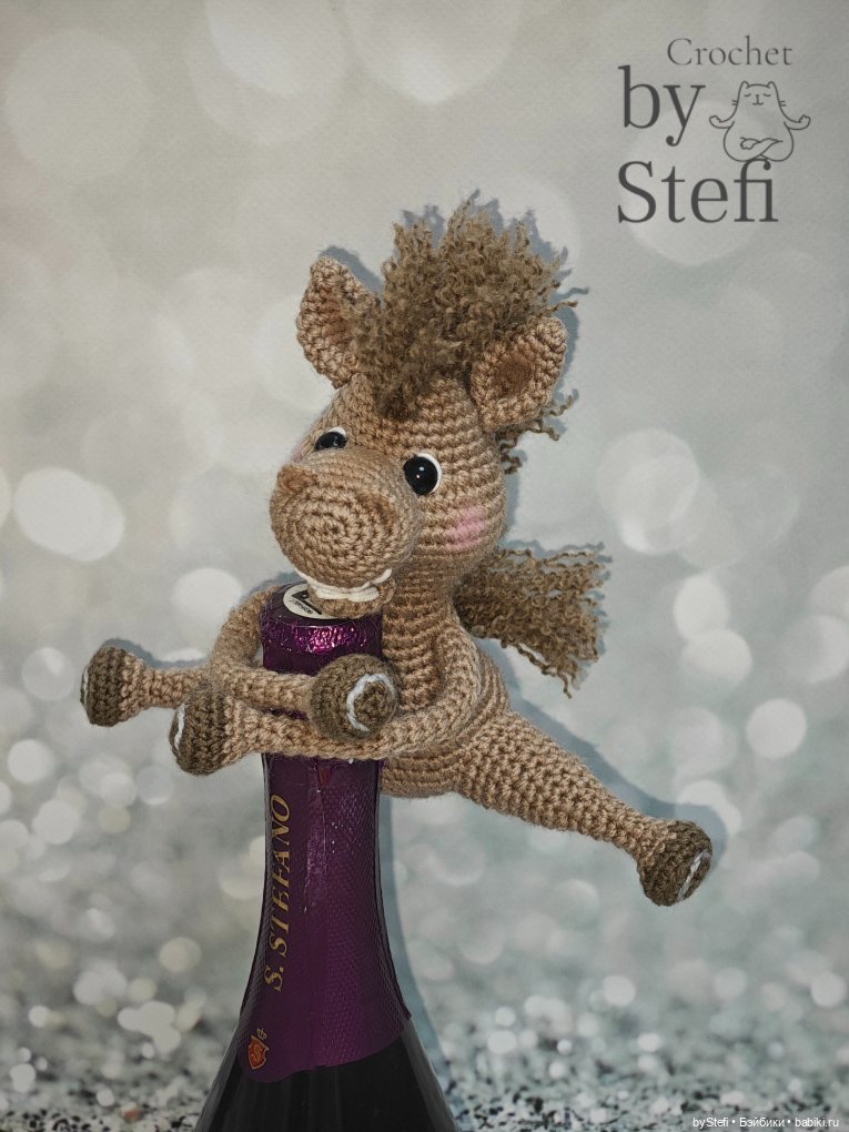 Конь Яшка — Вязаные игрушки и амигуруми: крючком